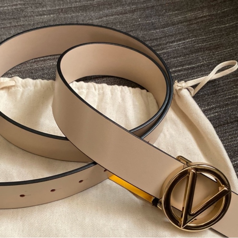 VALENTINO Leather Belt - Picture 2 of 6